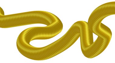 3B Harmanlama Sarı Renk Tasarımı Soyut Arkaplan Sanat Vektörü İllüstrasyonu