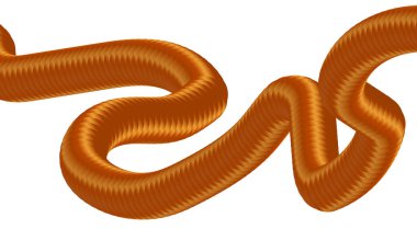 3B Harmanlanmış Turuncu Renk Tasarımı Soyut Arkaplan Sanat Vektörü İllüstrasyonu