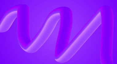 Akan 3B Arkaplan Mor Tasarım Soyut Sanat Vektörü İllüstrasyonunu Harmanla