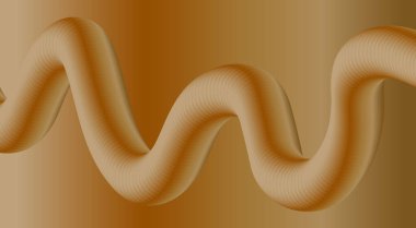 Akan 3B Kahverengi Arkaplan Soyut Tasarım Sanat Vektörü İllüstrasyonunu Harmanla