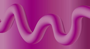 3 Boyutlu Maroon Soyut Tasarım Sanat Vektörü İllüstrasyonunu Harmanla