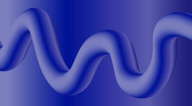 Akan 3B Mavi Arkaplan Soyut Tasarım Sanat Vektörü Resimlerini Harmanla