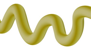 Akış Akımı 3B Sarı Soyut Tasarım Arkaplan Sanat Vektörü Resimlerini Harmanla