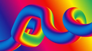 Akan Renkli Arkaplan Soyut Tasarım Sanat Vektörü İllüstrasyonunu Harmanla