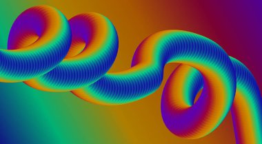 Akan Arkaplan Gradyan Renkli Soyut Tasarım Sanat Vektörü İllüstrasyonunu Harmanla