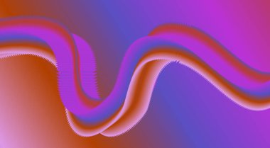 3B Sıvı Akıcı Mor Arkaplan Tasarımı Biçimli Sanat Vektörü İllüstrasyonunu Harmanla