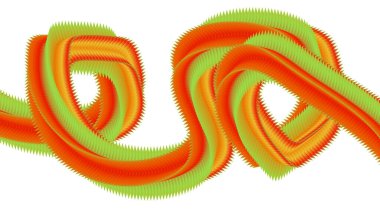 3B Sıvı Akıcı Renk Tasarımı Biçimlendirilmiş Arkaplan Sanat Vektörü İllüstrasyonunu Harmanla