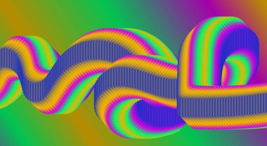 3D Akış Harmanlama Renkleri Gradyan Çoklu Renk Arkaplan Tasarımı Biçimlendirilmiş Sanat Vektörü İllüstrasyonu