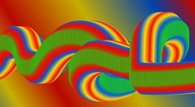 3B Akan Harman Renkleri Gradyan Renkli Arkaplan Tasarımı Biçimlendirilmiş Sanat Vektörü İllüstrasyonu