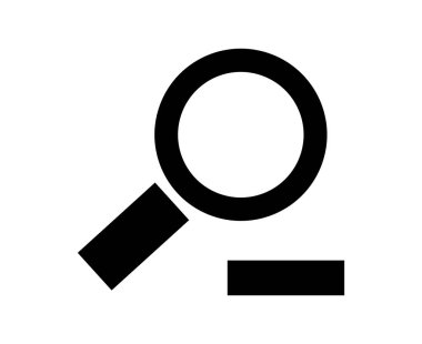 Pencereyi Büyüt Simge Sembolü İmza Tasarım Vektörü Resmini Büyüt