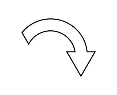Okun Simge Simgesi Simgesi Tasarım Vektörü İllüstrasyonunu Yeniden Oku