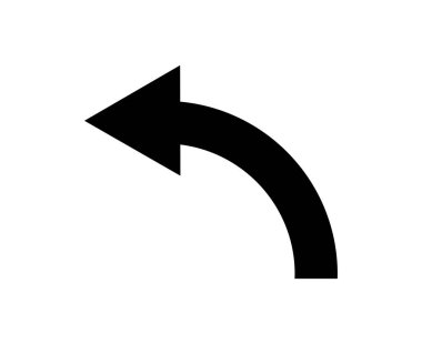 Ok Simgesi İmza Sembol Tasarım Vektörü İllüstrasyonunu Paylaş