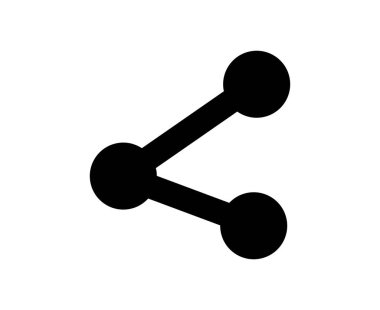 Simge Simgesi Tasarım Vektörü İllüstrasyonunu Paylaş