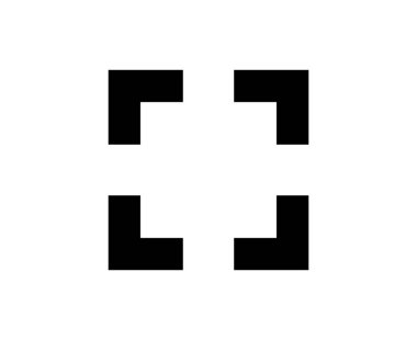 Kamera Simgesi İmza Telefon Sembol Tasarım Vektörü İllüstrasyonu