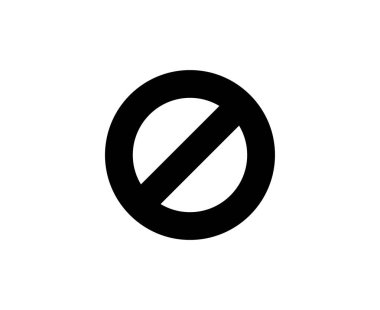 İmza Simgesi Tasarım Vektörü İllüstrasyonunu Durdur