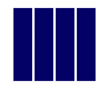 Dikdörtgen Geometrik Şekil Koleksiyon Sembolü Mavi Renk Vektörü Grafik Tasarım Çizimi