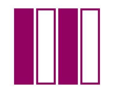 Dikdörtgen Geometrik Şekil ve Özet Koleksiyon Maroon Soyut Vektör Grafiksel Tasarım Çizimi