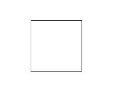 Kare Şekil Çerçeve Ana Hattı Felç Sembol Vektörü ResimleriName