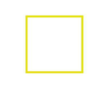 Kare Şekil Özeti Sarı Vuruş Kare Sembol Vektörü ResmiComment