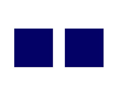 Kare Şekil Sembol Mavi Element Vektörü Grafik Tasarım Çizimi