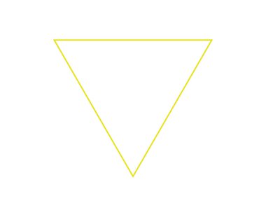 Üçgen Şekil Özeti Sarı Vuruş Tasarımı Sembol Vektörü ResmiComment