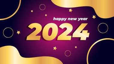 2024 Mutlu Yıllar Tasarım Şablonu 