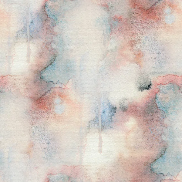 Smoky Pastel Marble Seamless Watercolor Texture Abstract Pattern Wall Art — Stock Photo, Image