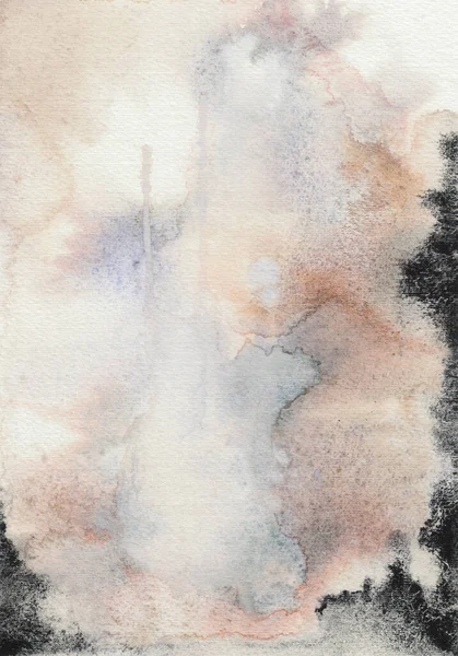 Smoky Pastell Marmor Akvarell Konsistens Abstrakt Mönster För Väggkonst För — Stockfoto