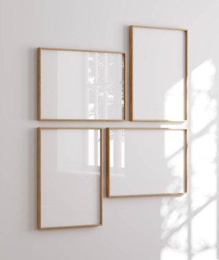 Model poster çerçevesi kapat, 3D görüntüle