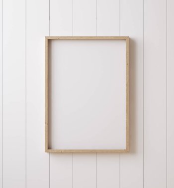 Model poster çerçevesi kapat, 3D görüntüle