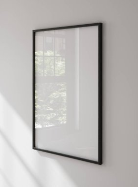 Model poster çerçevesi kapat, 3D görüntüle