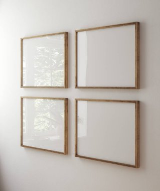 Model poster çerçevesi kapat, 3D görüntüle