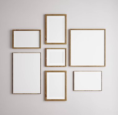 Model poster çerçevesi kapat, 3D görüntüle