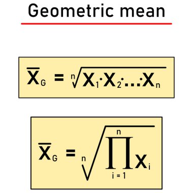 Geometrik ortalama - hesaplama için formül, istatistiksel dosyanın konumunun karakteristiği