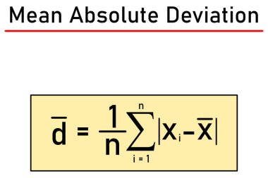 Ortalama mutlak sapma - hesaplama formülü, bir istatistiksel kümenin değişkenliğinin karakteristiği