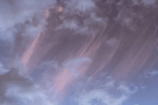Hermoso Cielo Nocturno Con Nubes —  Fotos de Stock