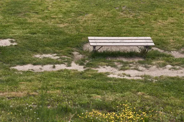 Лавка Газон Місце Сидіння — стокове фото