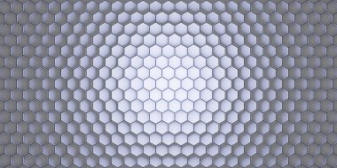 modern hexagon scene honeycomb pattern background hexagon abstract background 3D illustration clipart