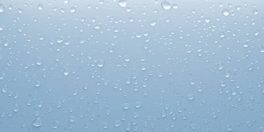 Camdaki su damlacıkları yağmurdan sonra camdaki yağmur damlaları.