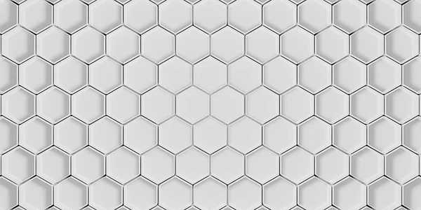 Hexagon Abstract Background Modern Hexagon Scene Honeycomb Pattern Background Illustration — Stock Photo, Image