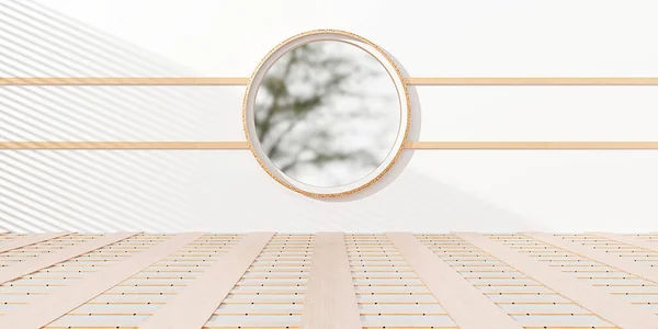 Room Background Style Backdrop Japanese Zen Empty Room Interior Floors — Stockfoto