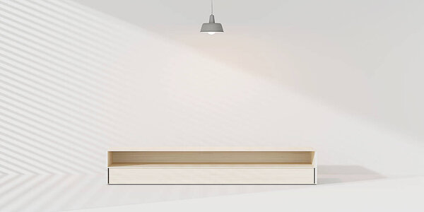 room background and style backdrop Japanese ZEN empty room Interior floors and walls 3D illustrations For decoration