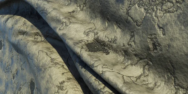 Buruşuk Doku Buruşuk Kumaş Pul Pul Arka Plan Boyutlu Illüstrasyon — Stok fotoğraf