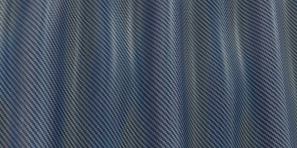 Kevlar texture carbon fiber fabric background  streaks stripes wavy 3D illustration