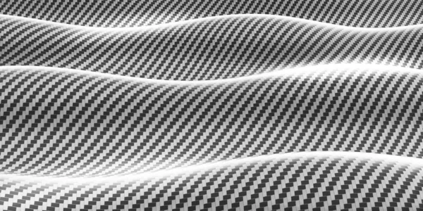 Белый Кевлар Поверхности Углеродного Волокна Волнистый Узор Ткани Фон Рисунок — стоковое фото