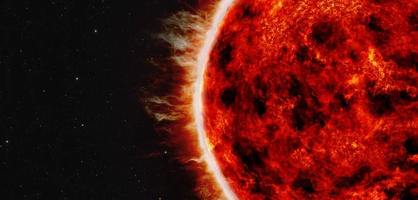 sun cosmic rays from the sun solar flare explosion emissions from nuclear fusion Radiation from the surface of a star 3D illustration