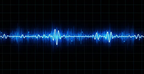 Эквалайзер Вибрационная Мелодия Аудио Волна Экв Волновая Линия Сердечная Волна — стоковое фото