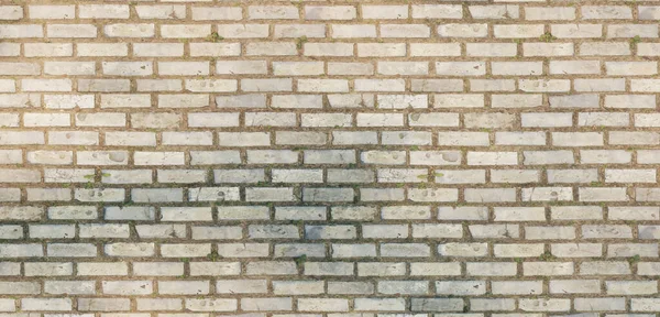 レンガの壁の古い壁の背景ブロックの背景レトロなスタイルのグランジ3Dイラスト — ストック写真