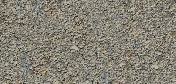 Surface Route Fond Pavé Fin Mur Ciment Rugueux Surface Gravier — Photo