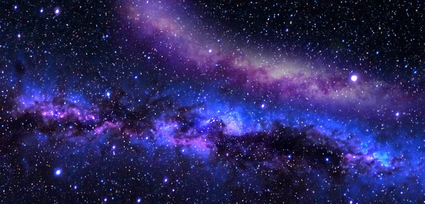 Djuprymdsnebulosa Och Galax Stjärnor Universum Fullt Stjärnor Illustration — Stockfoto